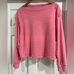 H&M Pink Wide neck Sweater